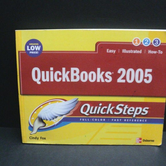 Quickbooks 2005 Paperback Quick Steps (2005) Cindy Fox - Picture 1 of 3